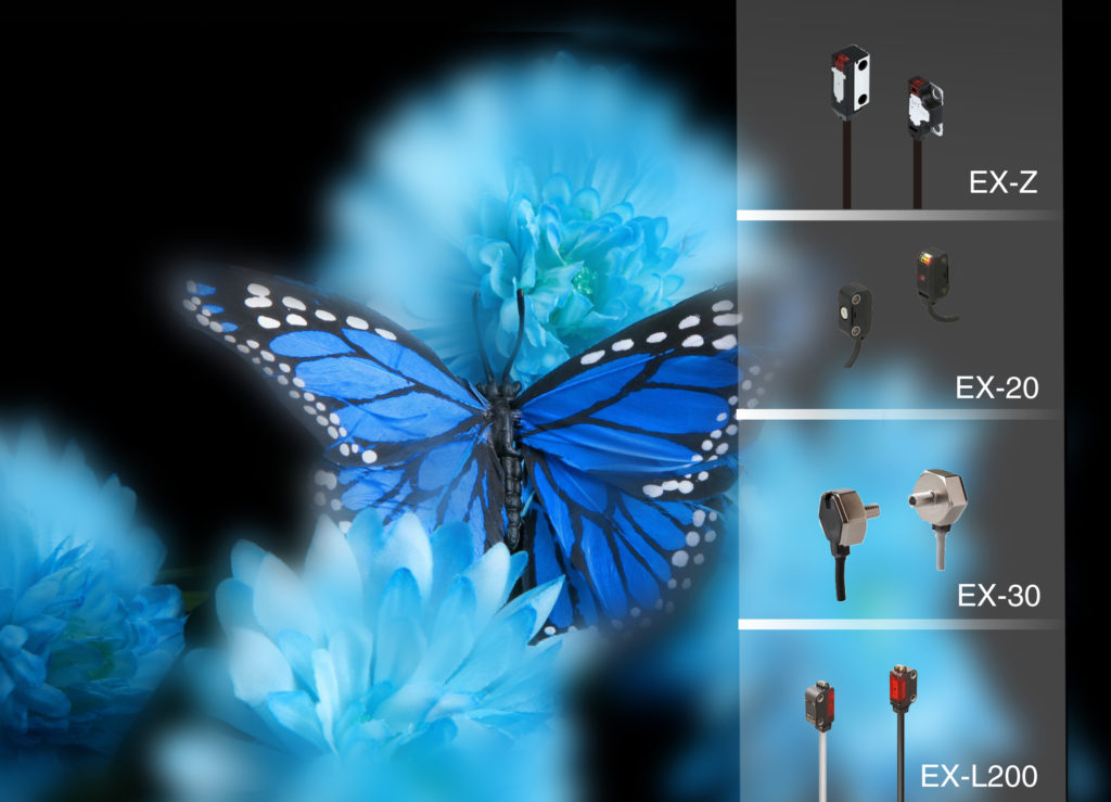 Panasonic EX Series miniaturised sensors