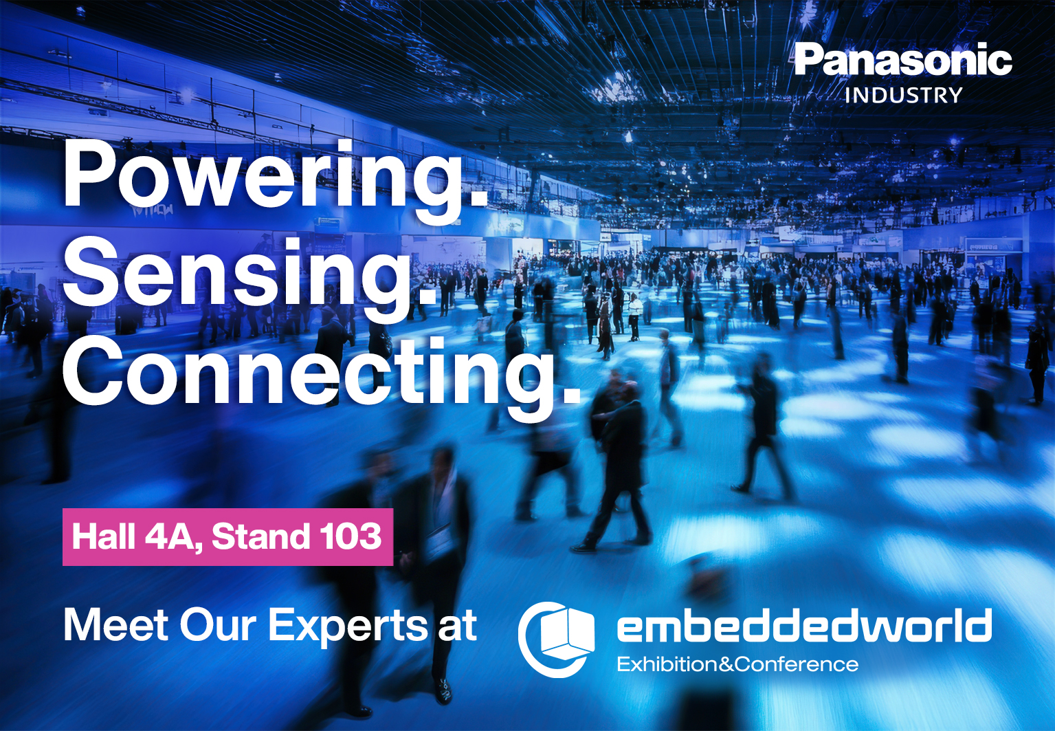 Experience the latest Panasonic Industry innovations at embedded world ...