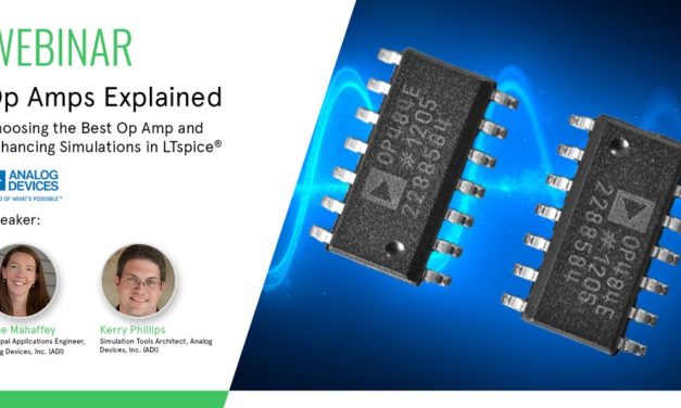 element14 Community hosts webinar on op amps and LTspice