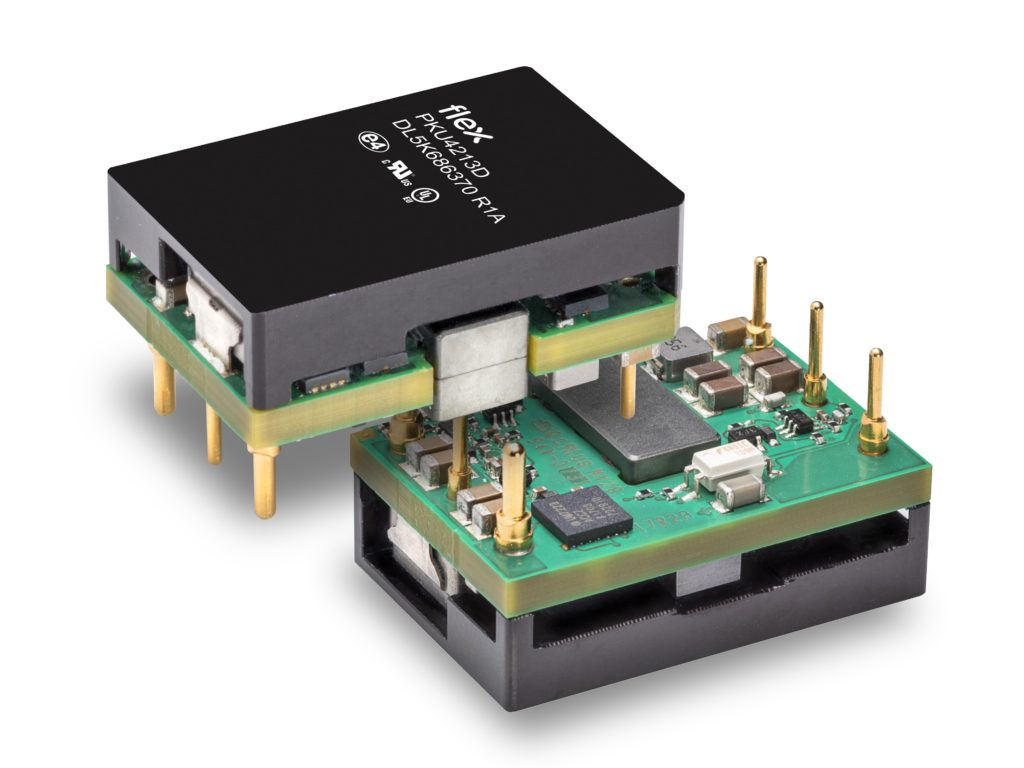 Flex Power Modules announces new highly efficient small-footprint DC/DC converter