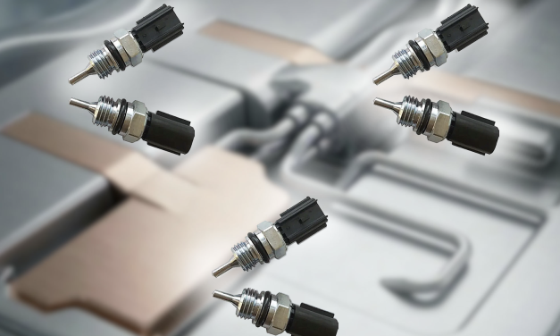 Fast, compact and lightweight IP67 coolant temperature sensors from Inelco Hunter