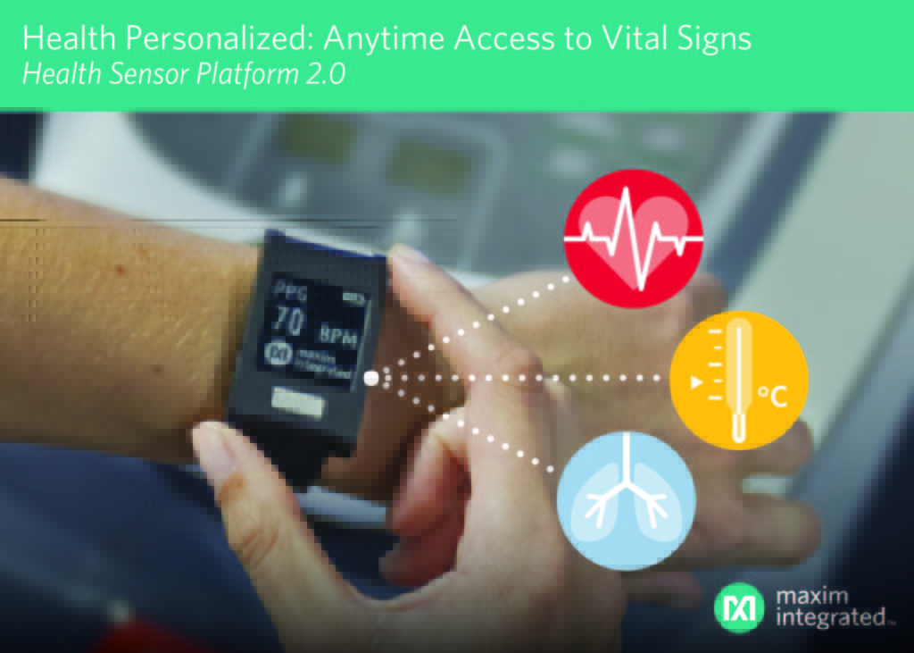 Maxim unveils first wrist-worn platform for monitoring ECG, heart rate and temperature