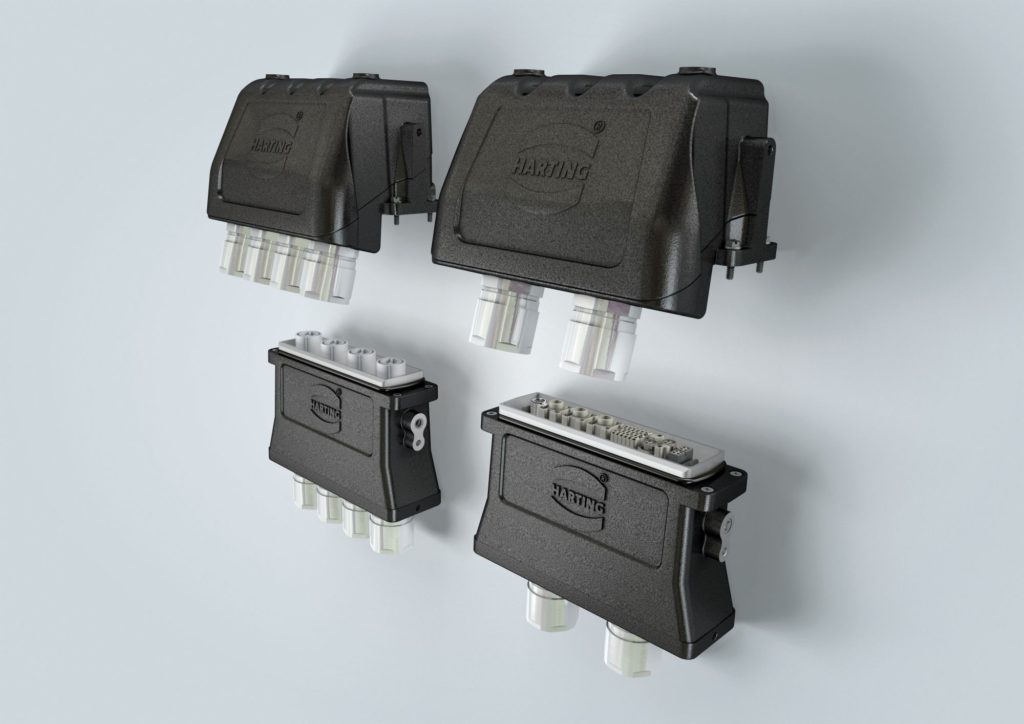 HARTING introduces Han 34 HPR EasyCon connector for greater power density in rail vehicles