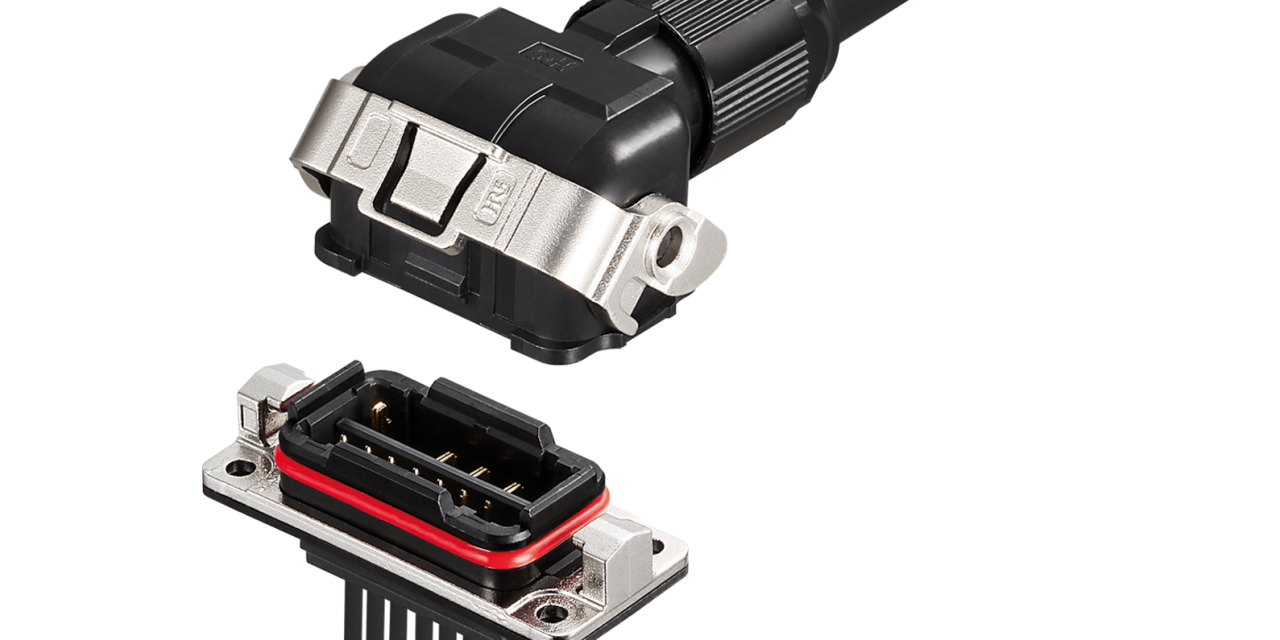 Space-saving MT Series hybrid connector from Hirose offers IP67 rating