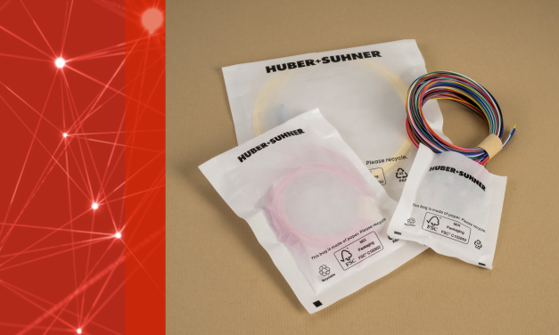 HUBER+SUHNER reduces environmental impact through sustainable packaging