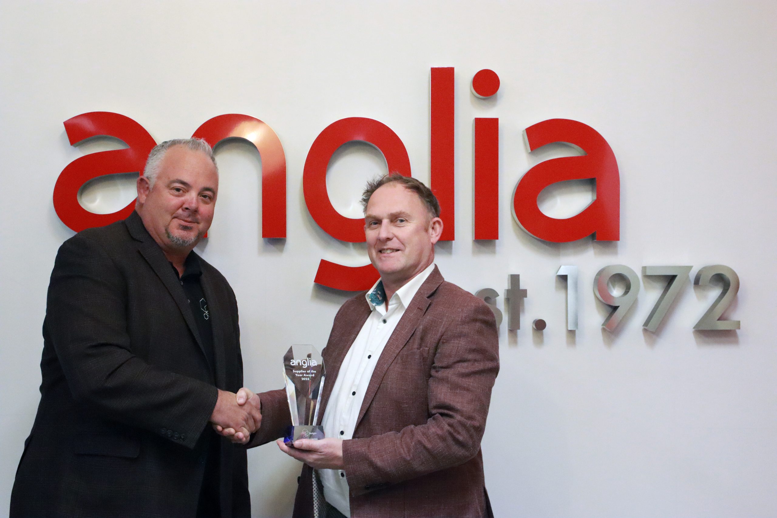 Anglia announces its Supplier of the Year