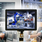 Cost-effective 15.6 inch capacitive touch panel for commercial and industrial applications from Inelco Hunter