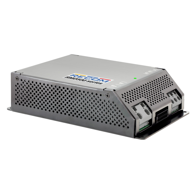 Plug&Play for railway vehicles: RECOM’s 500 W DC/DC converter RMD500 at Rutronik