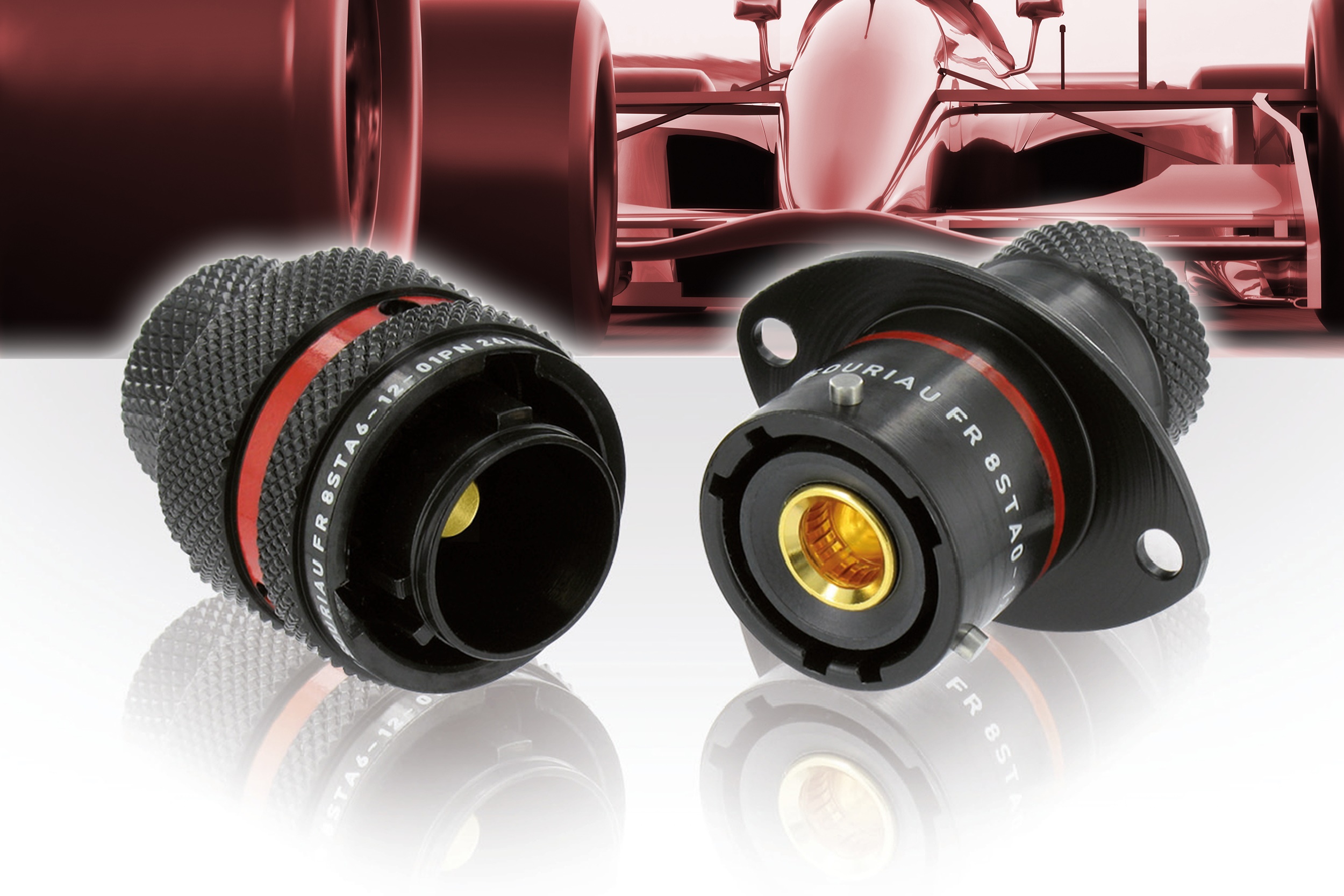 Miniature 8STA high power circular connectors from Lane Electronics CIE