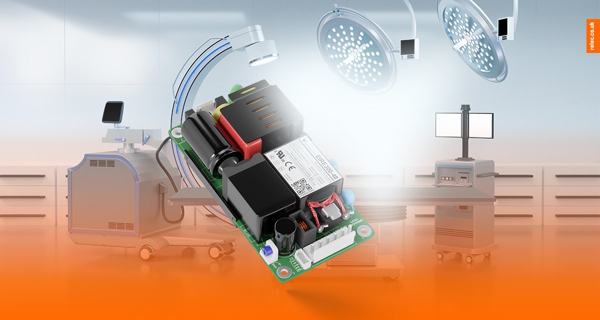The EIRE300 open frame AC-DC power supply – compact and reliable for demanding applications