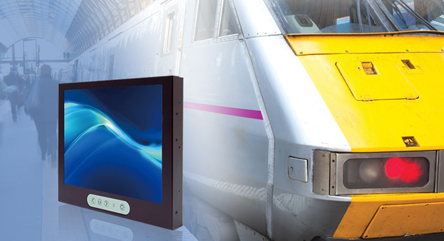 Rail contract is supplied with Litemax 1068E 10.4 TFT LCD Displays from Display Technology