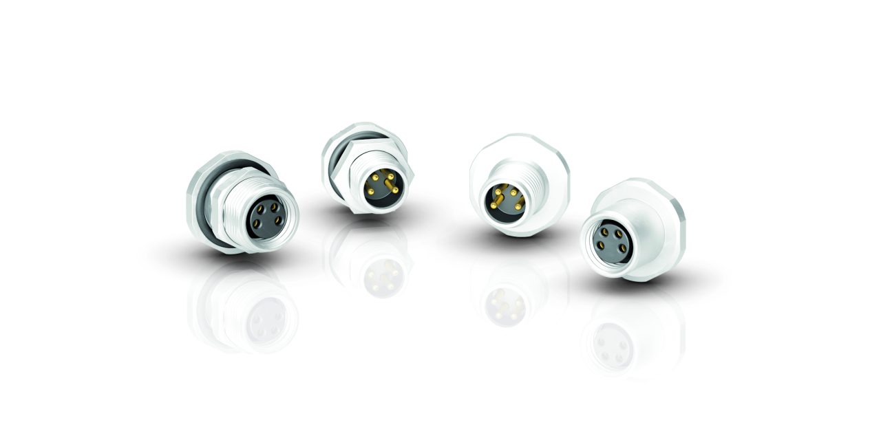 Flexible to configure: M8 flange connectors with solder connection expand binder’s portfolio
