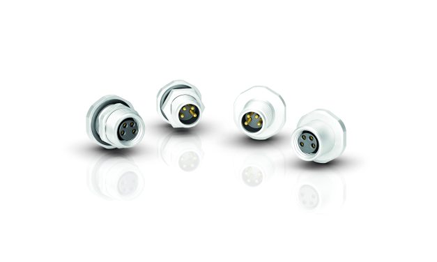 Flexible to configure: M8 flange connectors with solder connection expand binder’s portfolio
