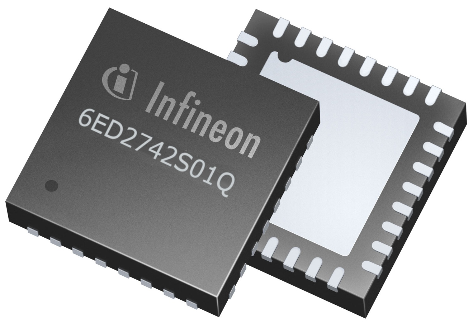 For battery-powered BLDC motor controls: Three-phase SOI-based gate driver MOTIX 6ED2742S01Q from Infineon at Rutronik