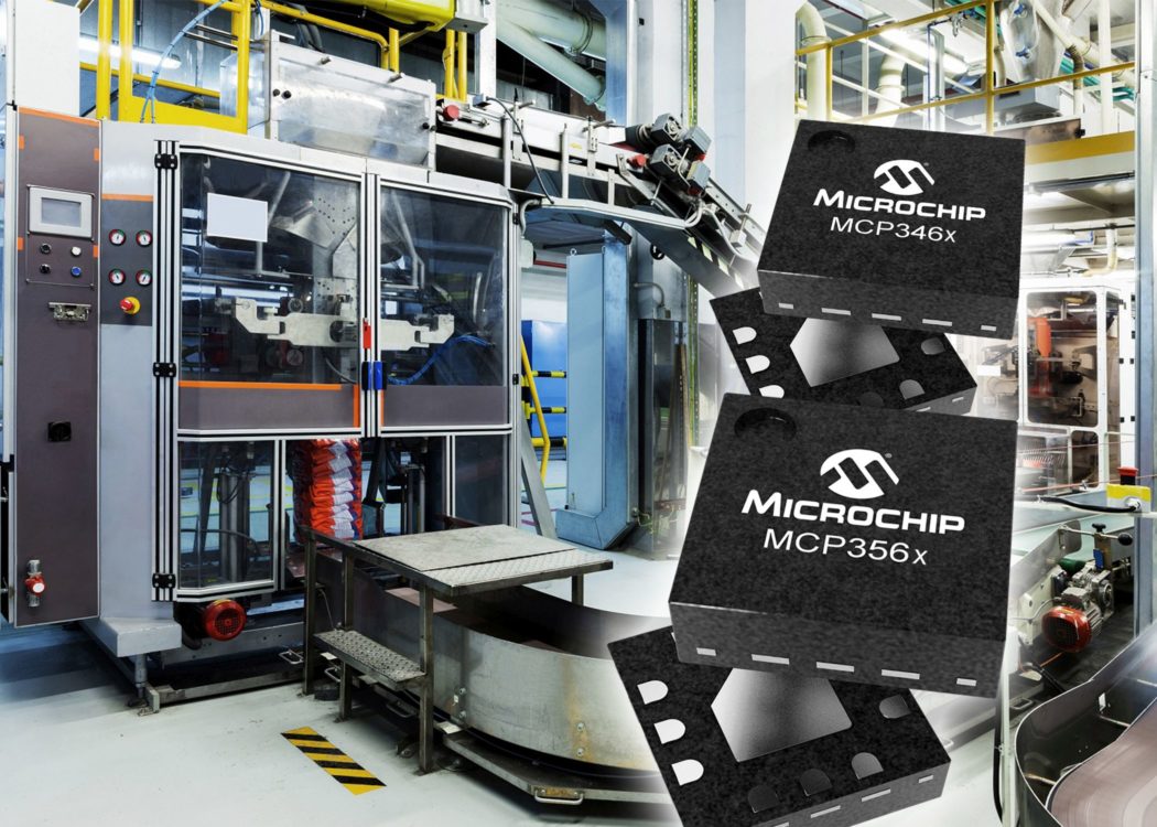Fast data rates meet high accuracy in Microchip’s new analogue-to-digital converter families