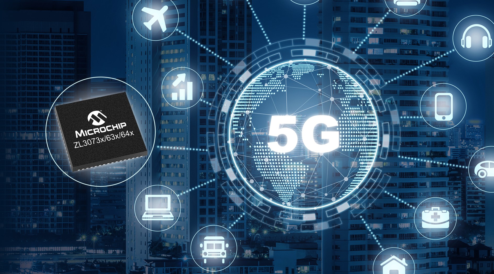 First Single-Chip Network Synchronisation Solution Provides Ultra Precise Timing for 5G Radio Access Equipment