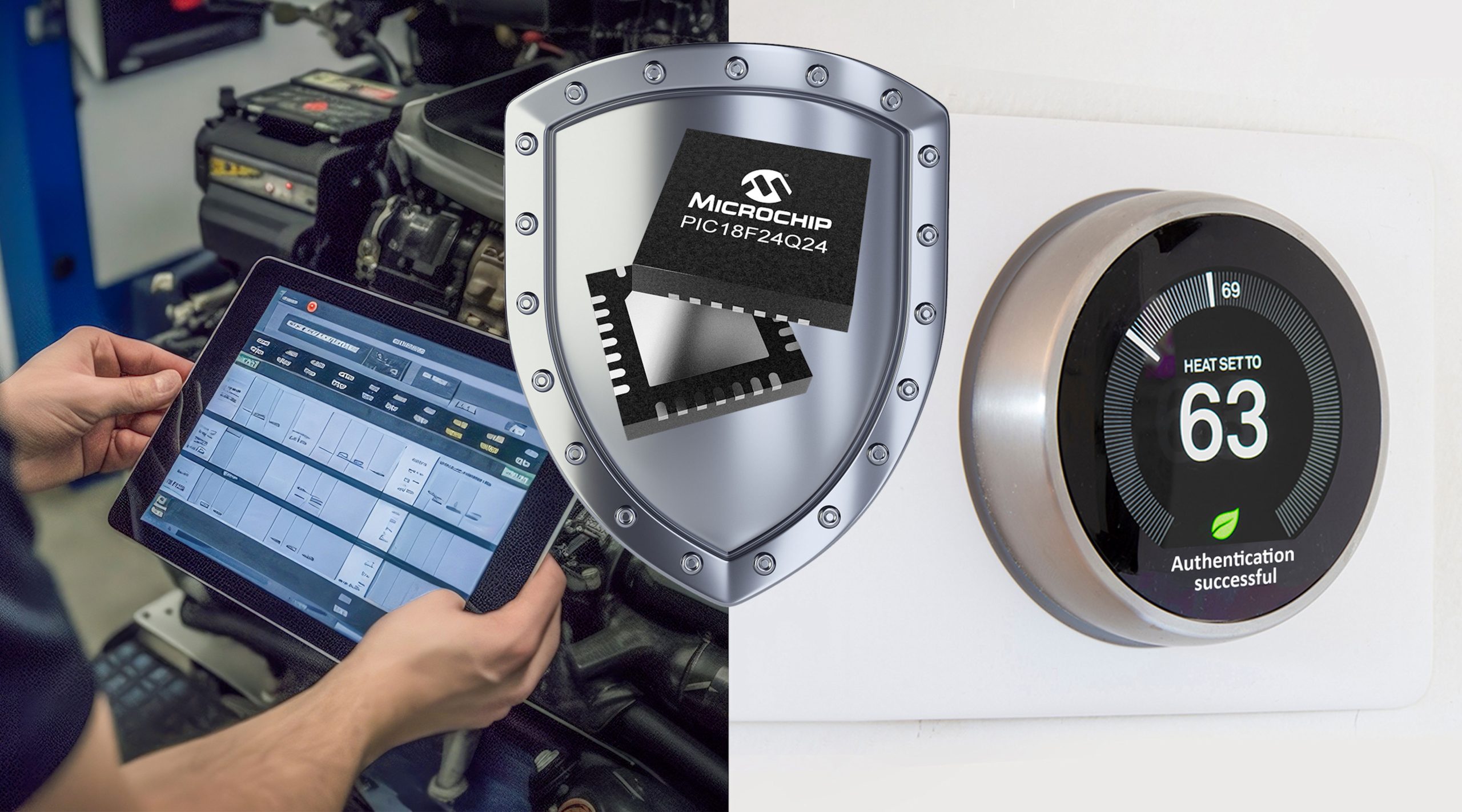 Microchip unveils new standard of enhanced code security with the PIC18-Q24 family of MCUs