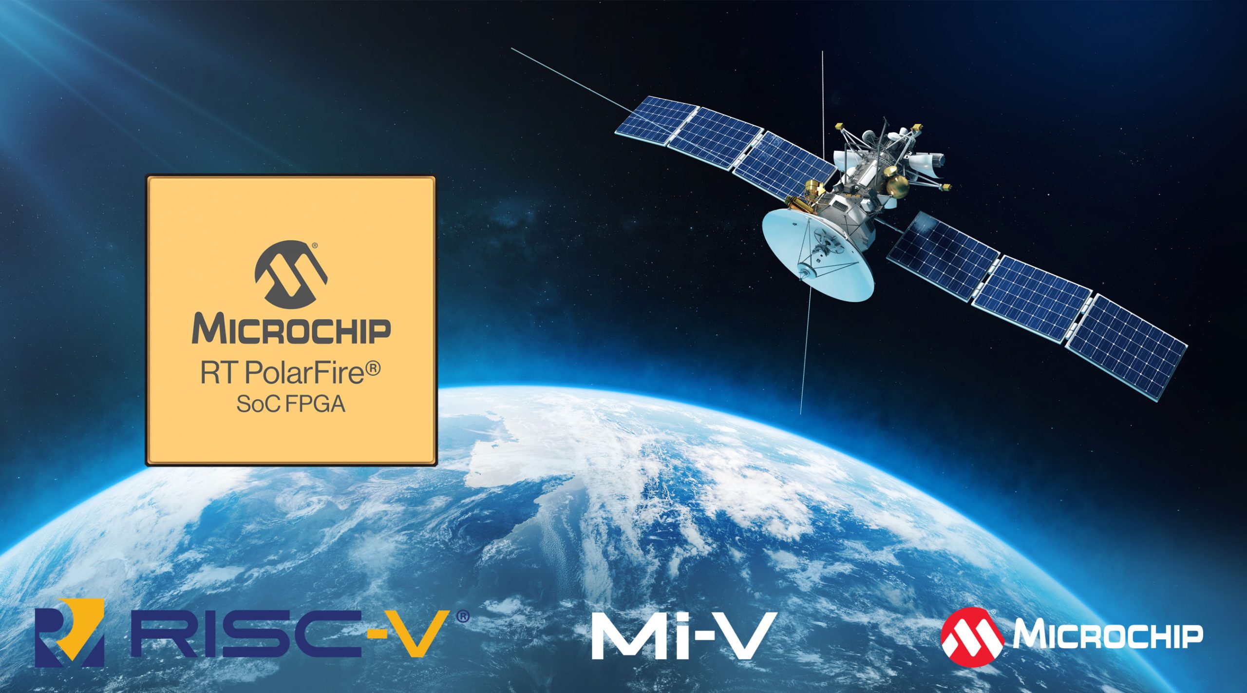 Radiation-tolerant PolarFire SoC FPGAs offer low power, zero configuration upsets, RISC-V architecture for space applications