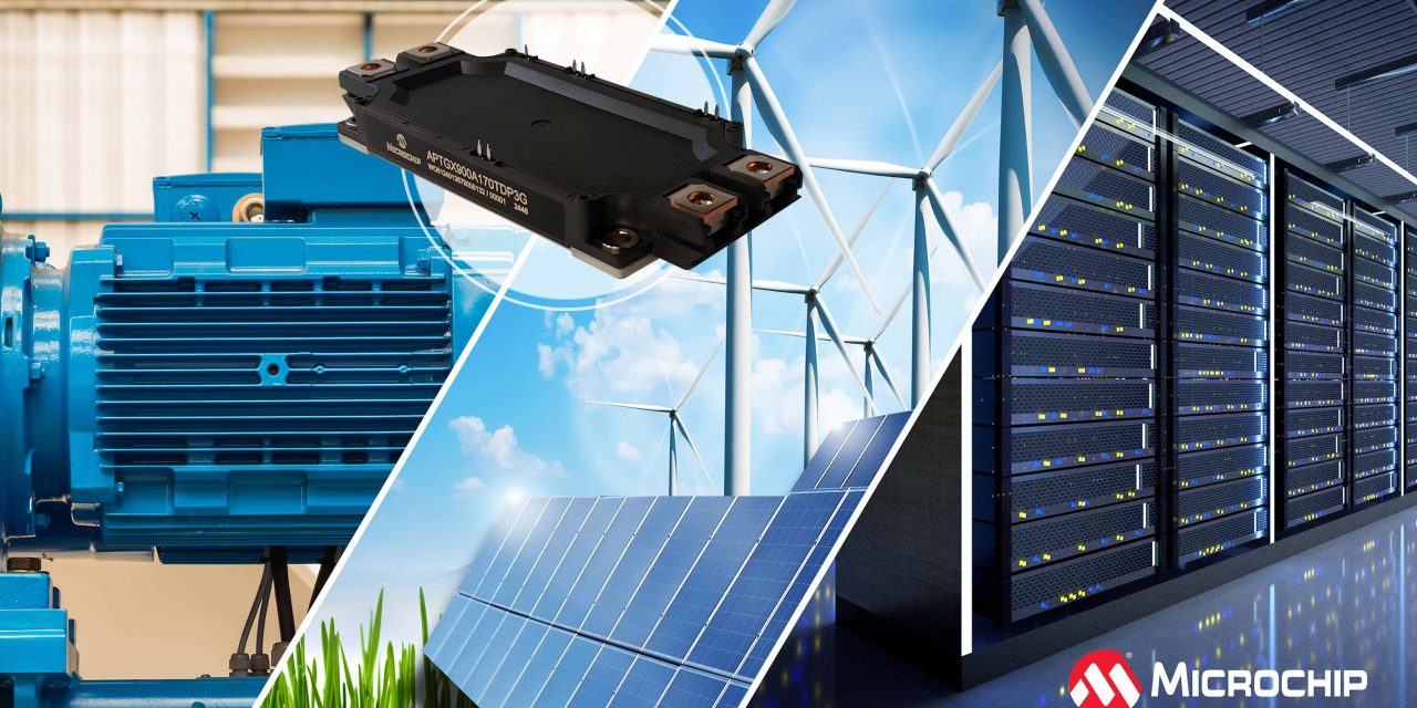 New DualPack 3 IGBT7 modules from Microchip deliver high power density and simplify system integration