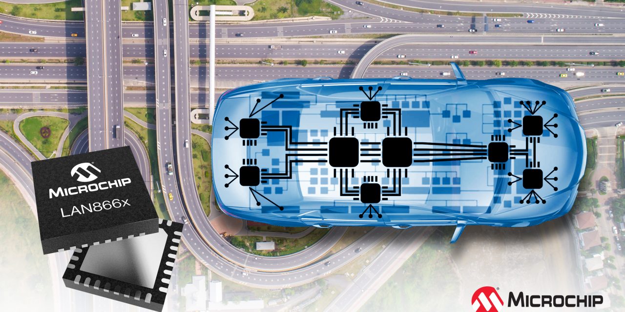 Advancing zonal architecture with 10BASE-T1S endpoints from Microchip for smarter remote connectivity