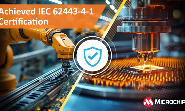 Microchip Technology earns IEC 62443-4-1 ML2 Industrial Automation and Control System certification from UL Solutions