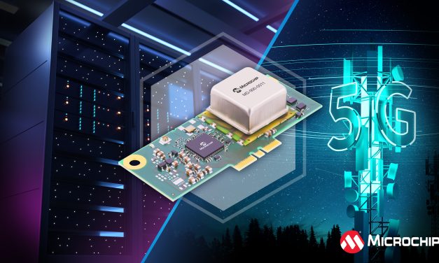 New plug-in timing module from Microchip delivers precise, reliable synchronization for data centres and 5G networks to meet the demands of AI and next-generation connectivity