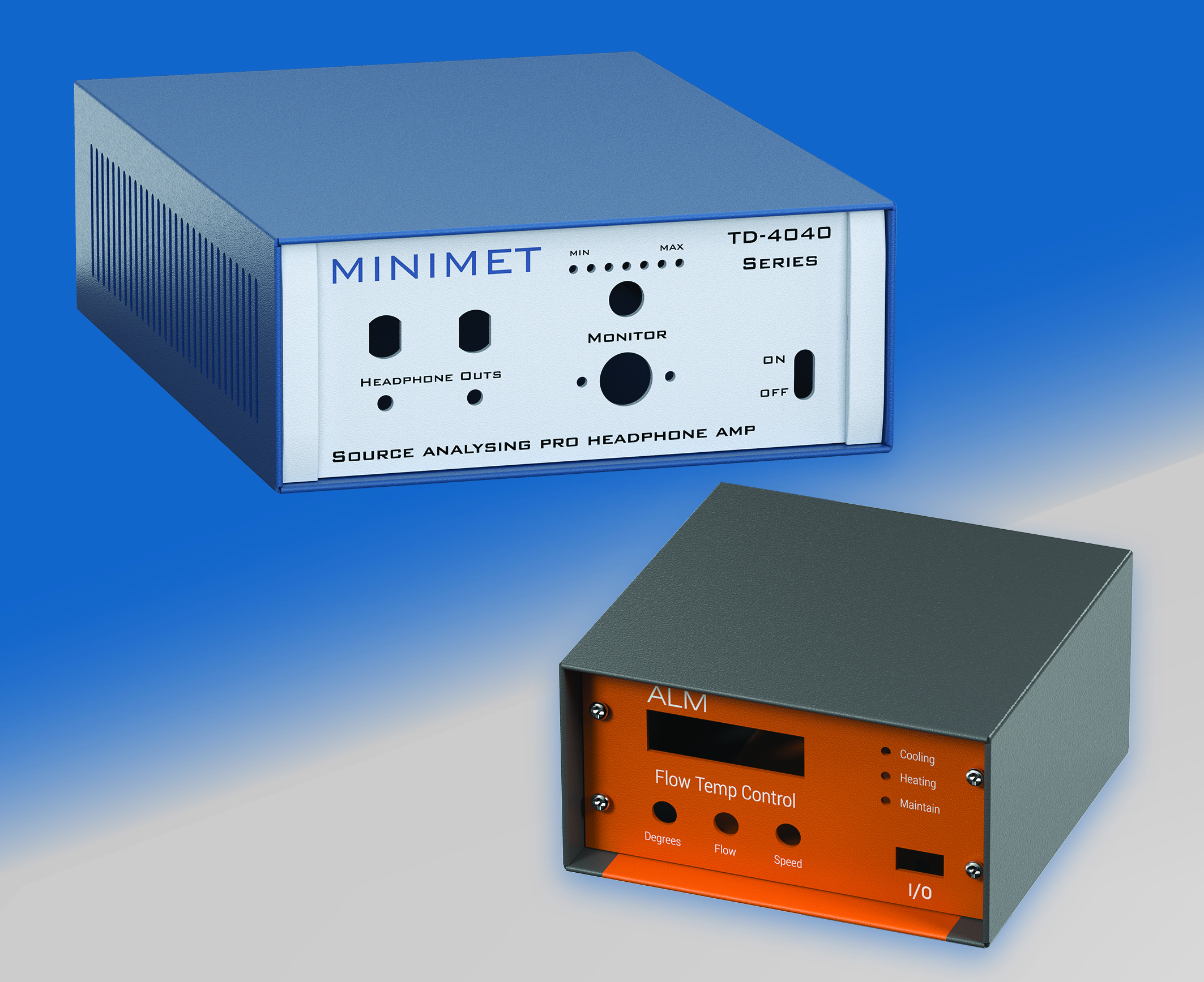 Compact MINIMET instrument enclosures can be specified in custom ...
