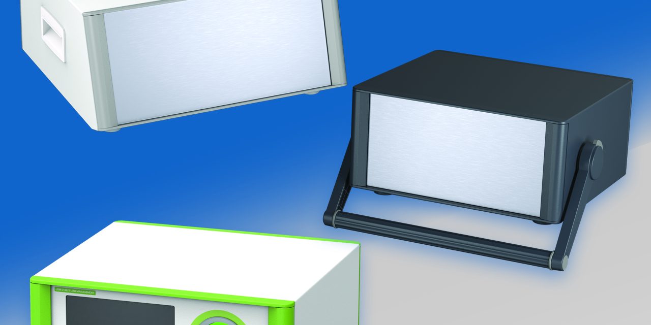 Elegant TECHNOMET instrument enclosures now offer more handle options