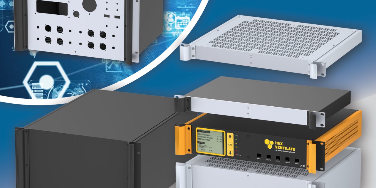 METCASE’s COMBIMET 19″ rack cases are designed to be quick and easy to customise