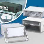 Choice of canting options for METCASE’s INSTRUMET 19″/10.5″ rack enclosures