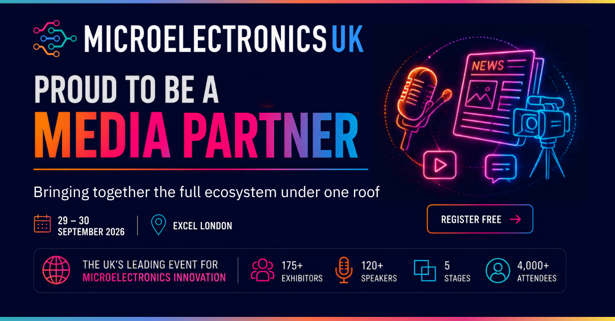 Microelectronics UK returns to Excel London on 29–30 September 2026