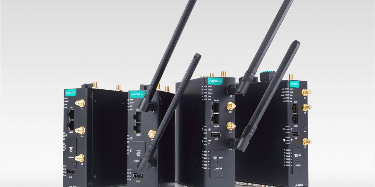 Moxa’s new 64-bit Arm computers with 5G / LTE / Wi-Fi 6 connectivity deliver trusted IIoT solutions