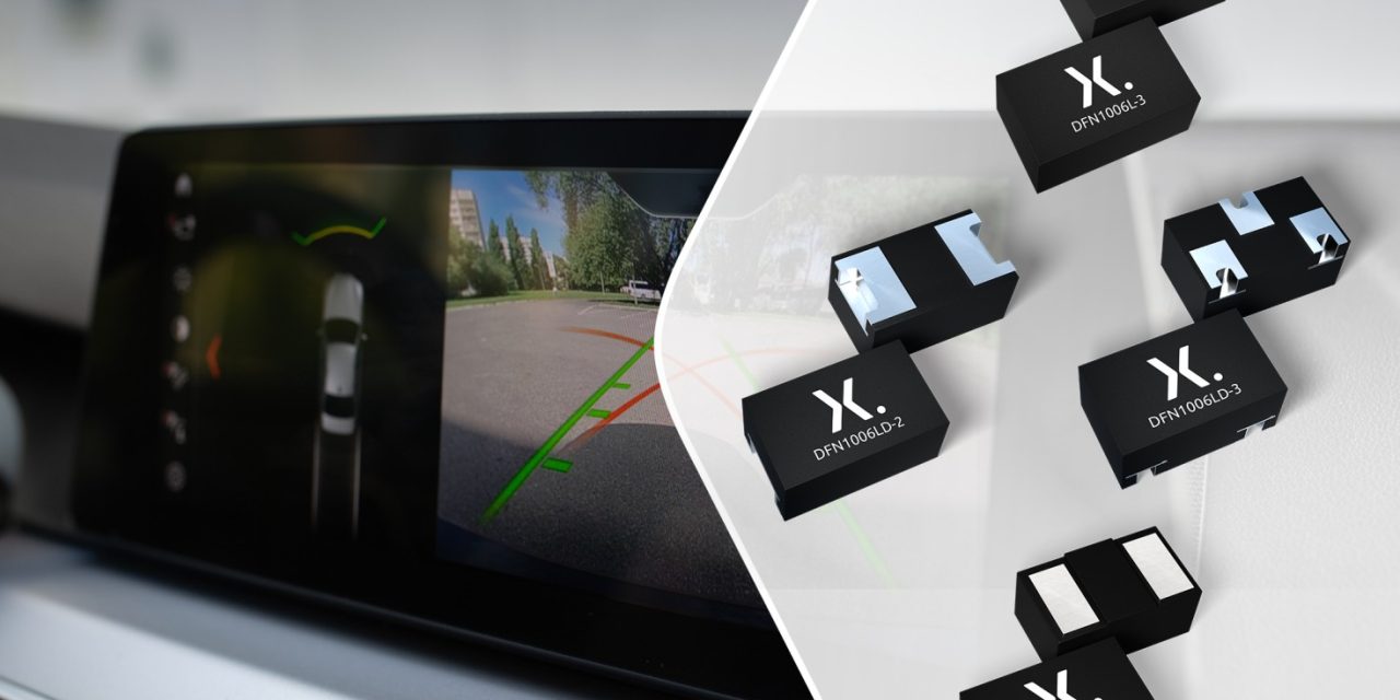 Nexperia introduces new high speed optimized flip-chip package technology for automotive ESD protection