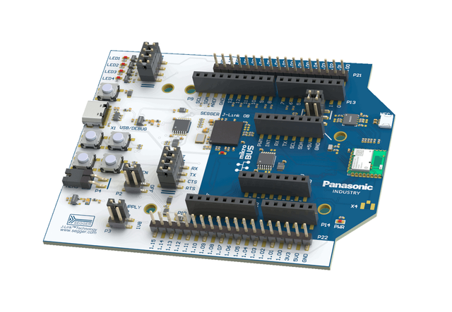 New B511-1C Evaluation Board from Panasonic Industry available now for rapid testing and prototyping