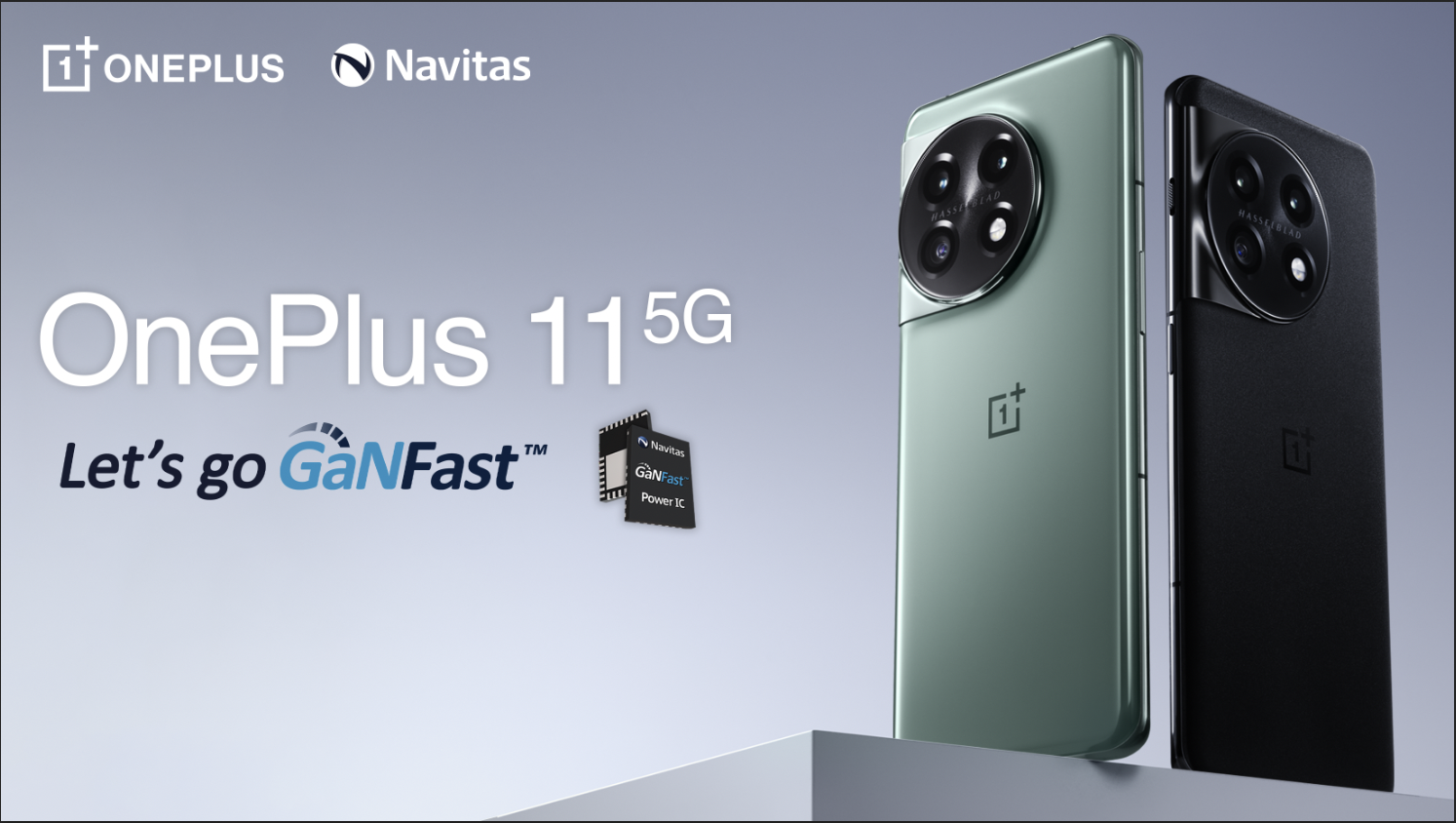 Navitas fast charges global launch of The OnePlus 11 5G