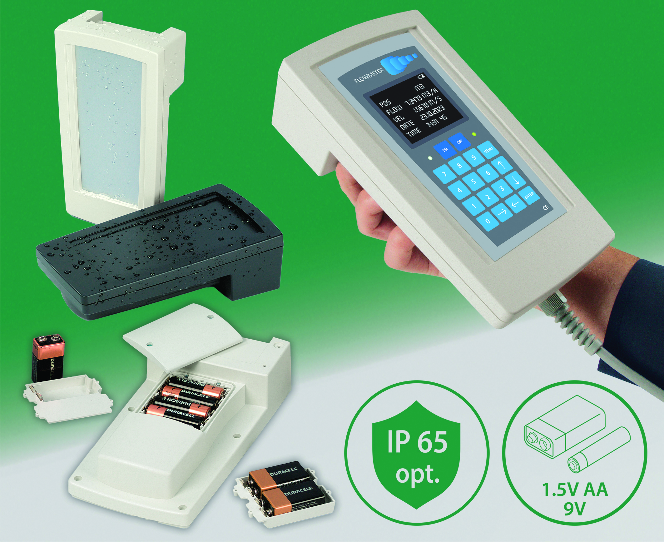OKW’s HAND-TERMINAL plastic enclosures now in two versions