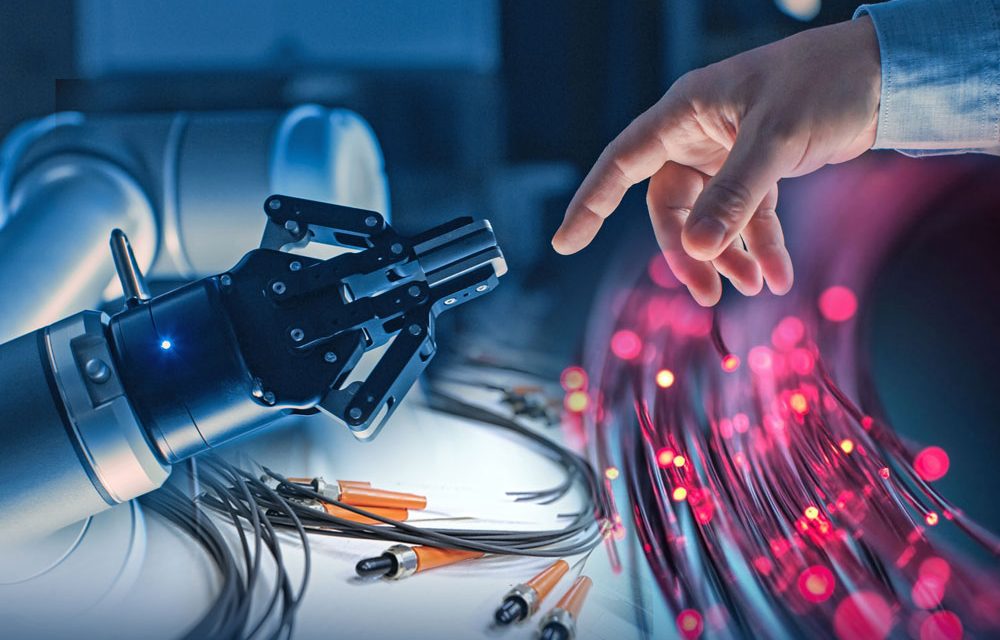 OMC deploys cobots to improve throughput 10x while maintaining quality & ensuring consistency of fibre optic production