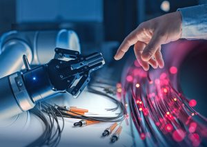 Robot and human hands