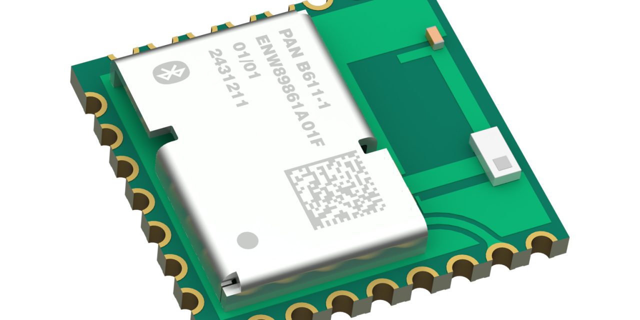 Latest Bluetooth module from Panasonic Industry now in mass production and supporting Bluetooth 6.0