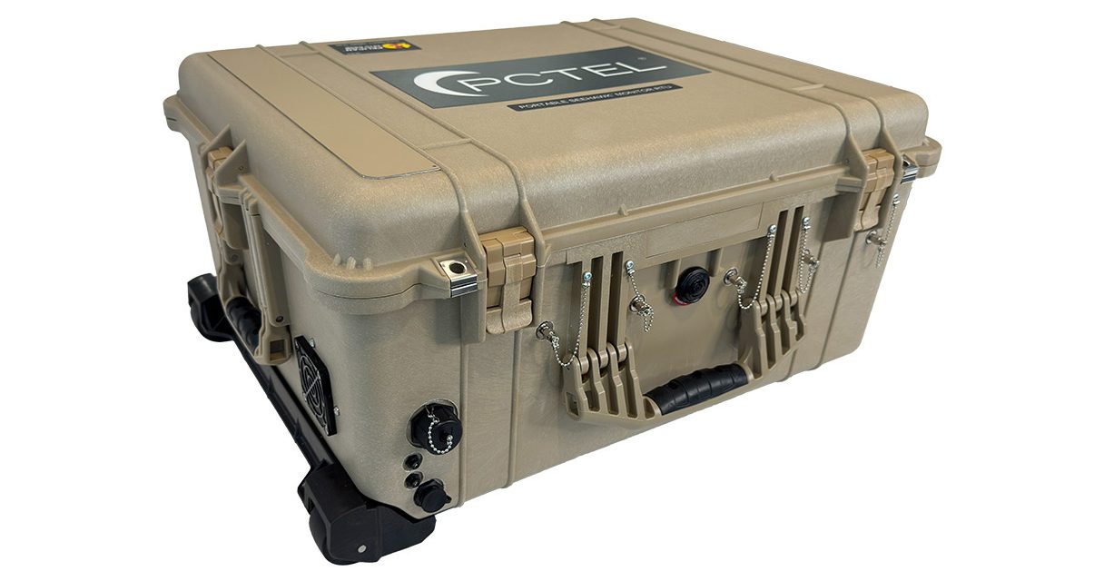 PCTEL introduces portable case for its SeeHawk Monitor RF monitoring platform