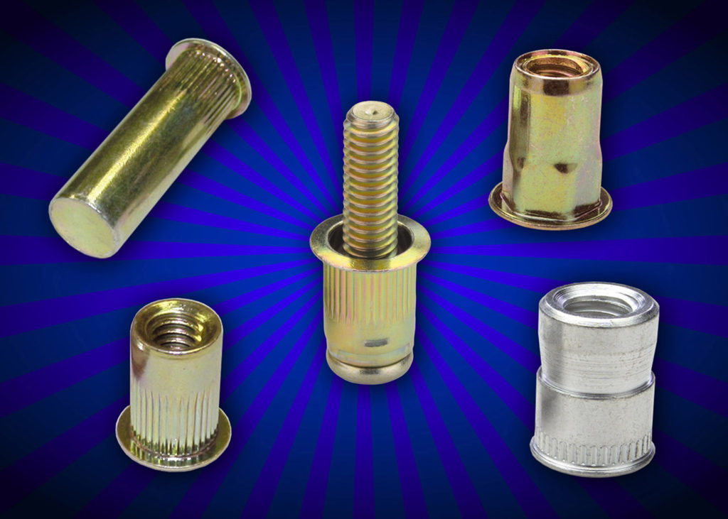 ATLAS SpinTite blind threaded inserts provide permanent threads in thin sheet applications with only one-sided access
