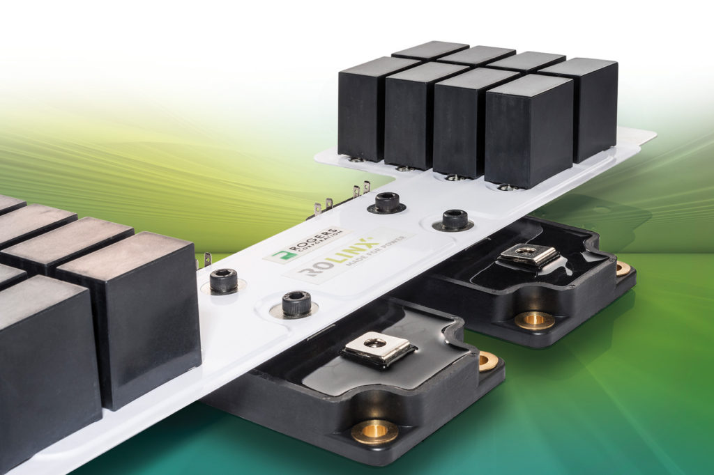 Rogers Corporation’s Power Electronics Solutions group to introduce Rolinx CapLink Solutions at PCIM 2018