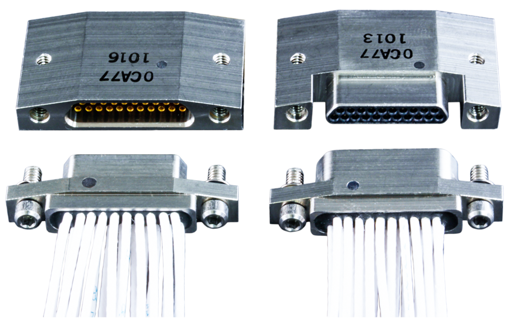 Micro-D subminiature connectors from Glenair in stock at Powell Electronics