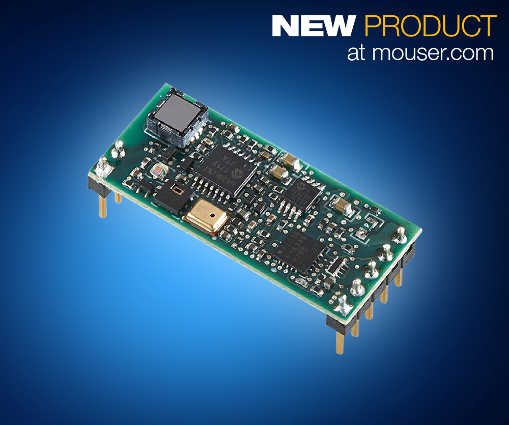 TE Connectivity’s AmbiMate sensor module MS4 series, now at Mouser, offers easy environment sensor integration