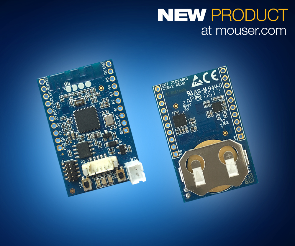 Now at Mouser: UDOO’s BLU Sense module provides Bluetooth, Zigbee extension for IoT platforms