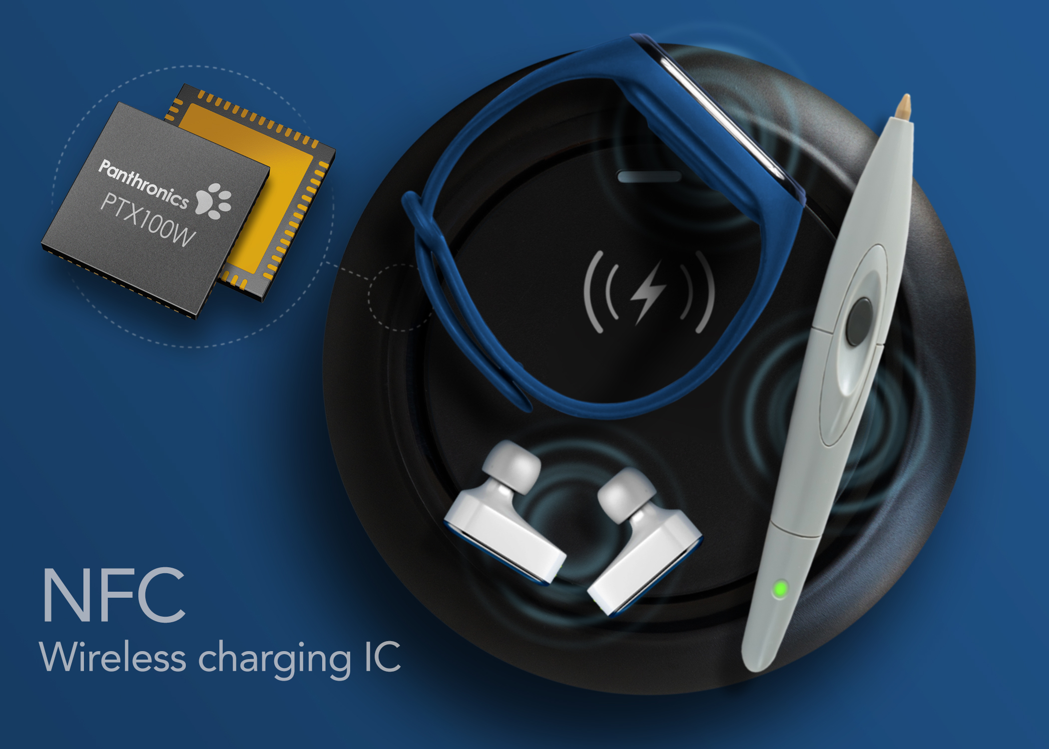 Panthronics disrupts NFC wireless charging market with launch of new chip