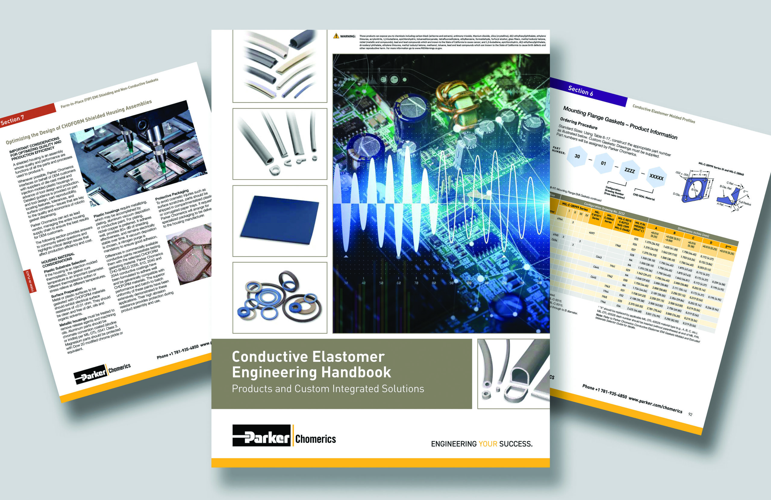 New conductive elastomer engineering handbook is complete guide to EMI shielding