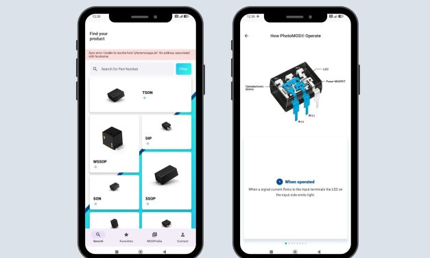 New PhotoMOS app from Panasonic Industry now available for IOS and Android