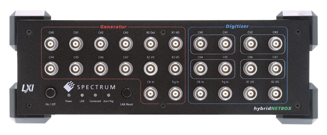 hybridNETBOX – multi-channel AWG and digitizer in one box