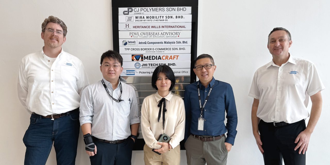 Pickering opens new office in Malaysia to serve expanding customer needs in Southeast Asia